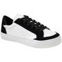 Imagem de Tênis Casual Feminino Retrocore Clássico Dia a Dia Flatform Moda Confortável Via Angel 8201