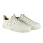 Imagem de Tênis Casual Feminino Sandro Moscoloni Couro Anita Off White/Prata