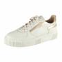 Imagem de Tênis Casual Feminino Sandro Moscoloni Couro Mariah Off White/Dourado