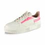 Imagem de Tênis Casual Feminino Sandro Moscoloni Couro Mariah Off White/Pink