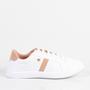 Tênis Casual Izalu Bicolor 28040Iz Branco Imagem de Tênis Casual Izalu Bicolor 28040Iz Branco
