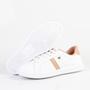 Tênis Casual Izalu Bicolor 28040Iz Branco Imagem de Tênis Casual Izalu Bicolor 28040Iz Branco