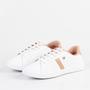 Tênis Casual Izalu Bicolor 28040Iz Branco Imagem de Tênis Casual Izalu Bicolor 28040Iz Branco