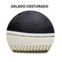 Imagem de Tenis Casual Masculino Couro Legitimo Cano Baixo Rsv Preto Camel 