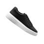 Imagem de Tenis Casual Masculino Preto Confortavel Calce Facil Elastico Fork
