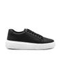 Imagem de Tenis Casual Masculino Preto Confortavel Calce Facil Elastico Fork