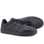 Imagem de Tenis Casual Masculino Sapatenis Leve Em Couro Preto Mr Gutt