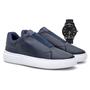 Imagem de Tenis Casual Masculino Sneaker Ouversize com Ajuste em Elastico Premium com Relógio Ponteiro