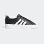 Imagem de Tênis Casual Masculino Streetcheck Cloudfoam Court Low Adidas Preto