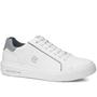 Imagem de Tênis Casual Pegada Masculino em Couro Branco 111901-02