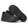 Imagem de Tênis Casual Preto All Black Dia a Dia Treino Estilo Cano baixo Academia Masculino