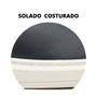 Imagem de Tenis Casual Sneaker Couro Collins Masculino Marinho Calce Facil Elastico Solado Costurado