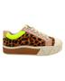 Imagem de Tênis Casual Urban Animal Print E Verde Neon Feminino - Legut