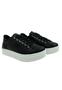 Imagem de Tênis Casual Via Marte Feminino Pelinho Flatform 23-6306 Preto