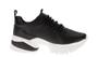 Imagem de Tenis Chunky Dad Sneaker Feminino Ramarim Cadarço Preto 