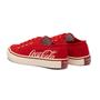 Imagem de Tênis Coca Cola Wooster Canvas Feminino Vermelho/Branco