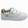 Imagem de Tênis Comfortflex Branco Couro Feminino Casual 2465403-6