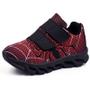 Imagem de Tenis De Led Aranha Infantil Masculino Meninos Calce Facil + Oculos + Relogio