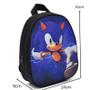 Imagem de Tenis De Led Masculino Sonic Calce Facil Meninos Infantil Estilo Original + Mochila