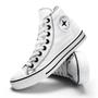 Tenis Feet Cano Alto Longo Casual Star Botinha Feminina - Face Off Imagem de Tenis Feet Cano Alto Longo Casual Star Botinha Feminina