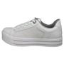 Imagem de Tênis Fem. Flatform  Branco Via Marte - 22-10206-01