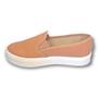 Imagem de Tênis Fem Moleca Slip On Flatform Microperfuro Nude 5712.304