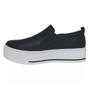 Imagem de Tênis Fem Ramarim Slip On Flatform Preto/Branco 23-97221