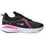 Imagem de Tenis Feminino Academia Original Caminhada Barato R15 - FAST - Preto/Pink + Relógio