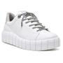 Imagem de Tenis Feminino Adulto Via Marte Flatform 23-10910 Branco/Prata