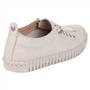 Imagem de Tenis Feminino Bottero em Couro Calce Facil OFF WHITE