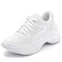 Imagem de Tenis Feminino Branco Casual Sneaker Urban Blogueira