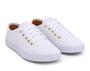 Imagem de Tenis Feminino Branco estilo moleca Casual Antiderrapante