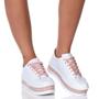 Imagem de Tênis Feminino Branco Plataforma Estilo Shoes