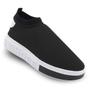 Imagem de Tênis Feminino Calce Fácil Flatform Footz Preto