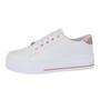 Imagem de Tênis Feminino Casual Branco Colorido Bellinda Shoes