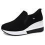 Imagem de Tênis Feminino Casual Conforto Anabela Slip On Via Marte