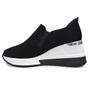 Imagem de Tênis Feminino Casual Conforto Anabela Slip On Via Marte