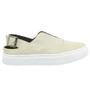 Imagem de Tênis Feminino Casual Couro Flatform Fivela Dia a Dia