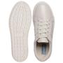 Imagem de Tênis Feminino Casual de Couro  Verde Militar/ Ouro Velho  Off White 