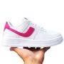 Imagem de Tenis Feminino Casual Duck Low Dia a Dia Leve e Confortavel Pink