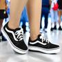 Imagem de tenis feminino casual luxo sapatos femininos com cadarço confortavel