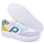 Imagem de Tenis Feminino Casual Multicolor Cano Baixo do 34 ao 44