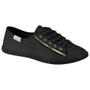 Imagem de Tênis Feminino Casual Preto Dourado Beira Rio 4297.208