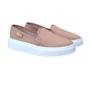 Imagem de Tênis Feminino Casual Slip On Sem Cadarço Calce Fácil Sapato