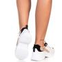 Imagem de Tênis Feminino Chuncky Sneaker Casual Plataforma Branco Nude