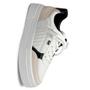 Imagem de Tênis Feminino Dakota Sneaker Branco Preto Casual Lançamento Confortavel