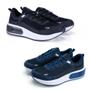 Imagem de Tênis Feminino Flatform Confortavel Cadarço Esporte Kit 2 Preto+Rosa 40