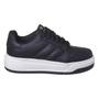 Imagem de Tênis Feminino Force Flatform Vanscy Sneaker Retrô Low Preto