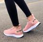 Imagem de Tenis Feminino Ideal Para Caminhada Academia Ultrabone Rose