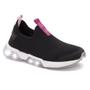 Imagem de Tenis Feminino Infantil Klin Led Preto